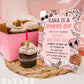 ANY AGE Spooky Birthday Invite | Pink Halloween Party Invitation Template | Halloween Birthday Party | Retro Halloween Characters Spooky