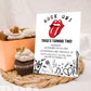 ANY AGE Rock and Roll Birthday Invitation | Rockstar Birthday Invite | Rock N Roll Music Birthday Party | Rolling Stones Party Invite