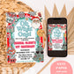 ANY AGE Oh What Fun Christmas Birthday Invitation | Retro Christmas Party Invite | Groovy Winter Holiday Birthday Party Invite Template
