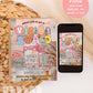 Vision Board Party Invite | Girls Vision Board Invite | New Year Resolution Party | Editable Template