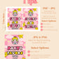 Princess Peach Themed Table Signs | Princess Peach Party Supplies | Peach Inspired Birthday Party | Super Mario Birthday | A08