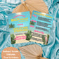 BACH ISLAND Bachelorette Weekend Invitation Template | Love Island Bachelorette Party Invite | Bachelorette Girls Trip Printable Itinerary