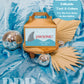 Jawsome Gable Box Label | Shark Birthday Party Decor | Jawsome Birthday Party Favor Box Label | A06