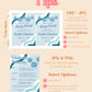 Mamma Mia Bachelorette Invitation & Itinerary | Editable 70s Bachelorette Invite | Dancing Queen Theme | Bride's Last Disco