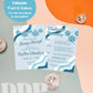Mamma Mia Bachelorette Invitation & Itinerary | Editable 70s Bachelorette Invite | Dancing Queen Theme | Bride's Last Disco